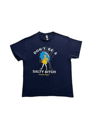 Gildan Heavy Cotton “Don't Be A Salty B**ch”  Seaside Oregon Size Large